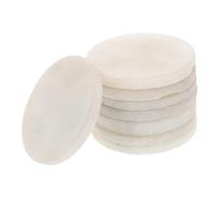 Homoyoyo 8 Pezzi Pietra Piatta Dipinta Pietre per l'artigianato Forniture Artigianali dipingere la Pietra Pietre Piatte per l'artigianato Bianca