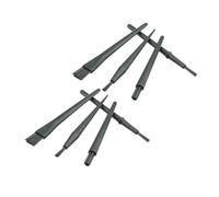 Homoyoyo 8 pezzi Spazzole Esd Antistatiche con Manico Rotondo per Pulizia di Tastiere Computer e Macchinari Piccole e Leggere Non Graffiano e Rimuovono Polvere Senza Attaccarsi