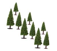 Homoyoyo 9 Pezzi Alberi Miniatura per Paesaggi Modelli di Alberi Verdi Militari Decorazioni Versatili per Diorami Fatati Ferrovie e Progetti Creativi
