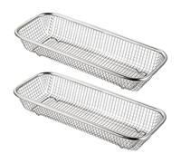 Homoyoyo a Fili Portaposate Per Lavastoviglie - Set Da 2 Pezzi in Acciaio Inossidabile - Cestelli Per Utensili Da Cucina Ideali Per Lavapiatti e Asciugatura Posate Design