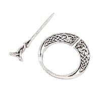 Homoyoyo Accessori Chioma Donna Fermaglio Nodo Celtico e Bastoncino Vichingo Stile Vintage Per Feste e Uscite Casual