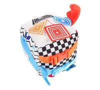 Homoyoyo Activity Cube Montessori Interattivo Colorato con Blocchi Vestizione e Specchio Educativo Portatile per Sviluppo Coordinazione Mani e per Casa e