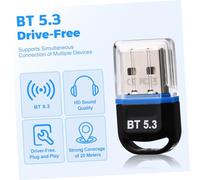 Homoyoyo Adattatore Audio Usb Wireless Ricevitore e Trasmettitore Per Laptop e Desktop Compatibile Con Altoparlanti e Cuffie Design Ultra-compatto e Facile Da Usare Connessione Stabile