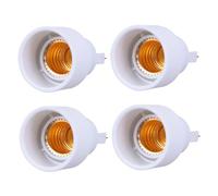 Homoyoyo Adattatore Portalampada G9 a E14, Convertitore Base Luce Compatto Per Lampade Da Tavolo e Soffitto, Set 4 Pezzi Resistente e Leggero, Pratico Per Uso Domestico