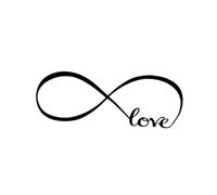 Homoyoyo Adesivi Murali D'amore Lettere in Pvc, Decorazione Murale D'amore Rimovibile e Riutilizzabile Per Camera Da Letto e Soggiorno