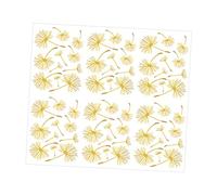 Homoyoyo Adesivi Murali Decorativi Con Design Unico Di Dandelion Adesivi Rimovibili Per Pareti Decorazione Per Soggiorno e Camera Da Letto Facile Da Applicare Su Superfici Lisce Senza