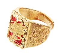 Homoyoyo Anello Del Drago Maschio Anello Uomini Uomo Regolabile I Ragazzi Suonano Per Suonano Gli Uomini Anello Da Dito Con Motivo Drago Gli Uomini Suonano Anello Di Dito D'oro Rame