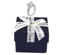 Homoyoyo Anello di proiezione mignolo Anelli per le donne coppie ti amo anello per le donne gioielli da donna Anello di apertura anello di novità Anello aperto Lega di zinco Argento