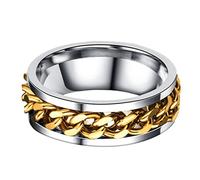 Homoyoyo anello di transito dito anelli d'oro misurare Anelli di gioielli Anello d'oro suona gli uomini Anelli per uomini anello uomini maschio Uomo i ragazzi suonano Anello Modeschmuck