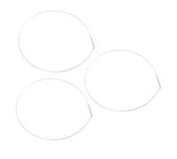 Homoyoyo Anello Porta Lavatrice 3 Pezzi a per Guarnizione Riparazione Accessori Compatibile Lavatrici a Carico Frontale Argento