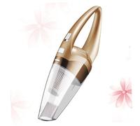 Homoyoyo Aspirabriciole Wireless Potente Aspirapolvere Auto Portatile Dual-use per Liquidi e Polveri Leggero e Maneggevole per Casa e Veicolo Design Ergonomico Oro