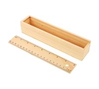 Homoyoyo Astuccio in Legno Robusto per Penne e Matite Grande Capacità, Design Semplice per Scuola e l'Organizzazione della Cancelleria