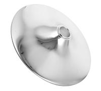 Homoyoyo Base per Sedia Salone Idraulica, Base Rotonda per Sedia, Piastra Girevole, per Bar Professionale, Cucina, Sala Pranzo, 15,13 Pollici, Argento