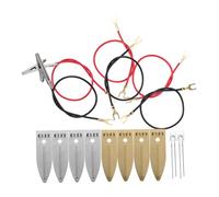 Homoyoyo Batteria con acqua salata kit per esperimenti scientifici sulla batteria dispositivo per esperimenti con batterie di frutta elettronica della frutta ferro da stiro