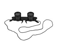 Homoyoyo Binocolo da Viaggio Portatile Nero Ruota Compensatrice della Differenza Facile da Trasportare in Abs per Bird Watching e Camping