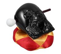 Homoyoyo Blocco Per Tempio e Pesce in Acrilico 5 Pollici Cuscino e Mazzuolo Strumento a Percussione Per Meditazione e Decorazione Tempio e Ufficio