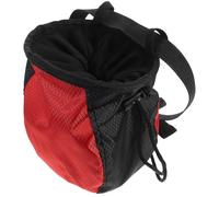 Homoyoyo Borsa Porta Magnesite Antiscivolo Regolabile da Arrampicata Chiusura a Strappo e Cordoncino, Sacchetto per Gesso di Grande Capacità per Bouldering, Sollevamento Pesi e Ginnastica