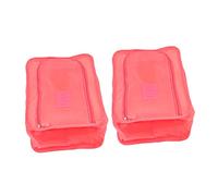 Homoyoyo Borsa Porta Scarpe Da Ginnastica 2 Pezzi in Poliestere Cerniera, Contenitore Portaoggetti Sotto Letto, Light e Pieghevole, Per Viaggi e Organizzazione Scarpe Pulite