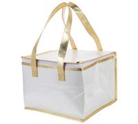 Homoyoyo Borsa Termica Isolante Per Alimenti Con Manico e Riutilizzabile Per Picnic Torte e Trasporto Cibo Borsa Refrigerante Con Cerniera Per Conservazione Calda e Fredda