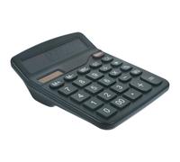 Homoyoyo Calcolatrice Solare Piccola da Tavolo con Pulsanti Grandi Strumento di Calcolo Preciso per Studenti e Ufficio Design Compatto e Resistente per Uso Quotidiano