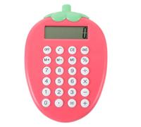 Homoyoyo Calcolatrice Tascabile Solare Compatta Decorativa di Fragola Portatile per Studenti e Ufficio con Funzioni Base di Calcolo Design e Resistente