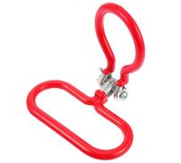 Homoyoyo Carboy Pull Handle, Bottle Handling Tool, Manico per Bottiglia, Rosso, Acciaio al Manganese e PVC, Sollevamento Facile, per Damigiana in Vetro e Botte di Vetro