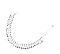 Homoyoyo Catena Della Caviglia Conchiglia Cadlet Campanelli Alla Caviglia Gioielli Turchesi Nappa Piede Bracciali Alla Caviglia Cavigliera a Catena Caviglia D'oro Per Donne Argento Lega