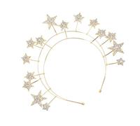 Homoyoyo Cerchietto Sposa con Stelle Brillanti Accessorio per Matrimonio e Confortevole per Cerimonie e