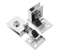 Homoyoyo Cerniere per Porte in Vetro Doccia Morsetto in Design Angolare Anti-crepa per Vetrine e Espositori Compatibili con Armadietti in Vetro