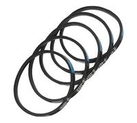 Homoyoyo Cinghia Di Trasmissione Per Lavatrice 51,5 Cm 5 Pezzi in Gomma Elastica Resistente Per Sostituzione e Manutenzione Lavatrici Semi-automatiche e Automatiche