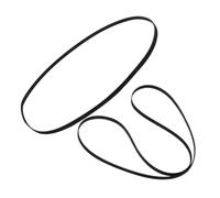 Homoyoyo Cinghie in Gomma per Registratore a Cassette 2 Pezzi 139 Mm X 3 Mm Cinghie di Trasmissione di Ricambio per Manutenzione Lettori Cassette Portatili per Uso Audio e Riparazione