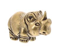 Homoyoyo Ciondolo Portachiavi Di Rhino Rame Arredamento Sospeso Chiave Ciondolo Portachiavi Fai Da Te Statua Modello Rinoceronte Ciondoli Di Rinoceronte Ottone