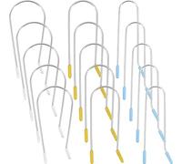 Homoyoyo Clip Per Rulli Caldi Fermagli Per Bigodini in Acciaio Inox Set Da 24 Pezzi 1,9-3,8 Cm Per Arricciacapelli a Caldo Uso Professionale e Domestico Saloni Barberie Estetica