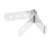 Homoyoyo Clip per Termometro in Acciaio 1 Pezzo Supporto per Sonda Temperatura per Tè al Latte e Sciroppo Accessorio Cucina Resistente alla Ruggine per Preparazioni Precise