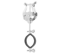 Homoyoyo Clip Spartiti Metallo Argento per Clarinetto e Sax Soprano Supporto Pieghevole per Banda Musicale in Marcia