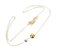 Homoyoyo Collana Ciondolo Perlina in Acciaio Al Collana Semplice Ciondolo Perlina Per Clavicola