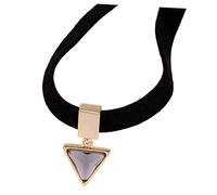 Homoyoyo Collana Collana Girocollo Per Adolescenti Collana Minimalista Collana Semplice Collane Collana Per Ragazze Collana Con Ciondolo Lega Nero