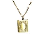 Homoyoyo Collana con Design Scrittura Sacra e Ciondolo per Foto Religioso Creativo e Decorativo per Speciali