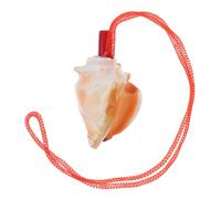 Homoyoyo Conchiglia Fischietto Naturale Ornamento Tema Costiero con Suono Distintivo Decorazione Boho Oceano per Feste Estive e Originale per Amanti Del Mare