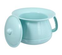Homoyoyo Contenitore Non Facile da Macchiare e Resistente Blu per Adulti per Urina in Plastica Pp Vasetto Comodo Design Semplice per Anziani e Donne Incinte