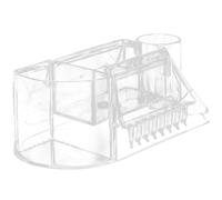 Homoyoyo Contenitore per Punte Trapano Unghie in PC Organizer per Storage e Display, Valigetta Compatta per Nail Art Training e Uso Domestico