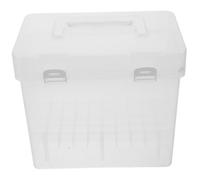 Homoyoyo Contenitore Trasparente per Pennarelli Base Aperta Organizer per Custodia da Viaggio per Artisti Contenitore Multiuso per Pennarelli per Casa Scuola e Ufficio