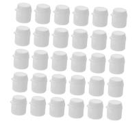 Homoyoyo Copertura per Dentifricio in Plastica Tappo a Vite Autosigillante 30 Pezzi per Tubetti da Viaggio Anti-sprechi Facile da Usare per Cura Orale Quotidiana