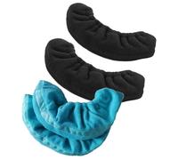 Homoyoyo Coperture Elastiche per Lame da Pattini da Ghiaccio, Protezioni Morbide e Resistenti per Pattini da Hockey, Set da 4 Pezzi 2 Colori per Protezione e Trasporto Sicuro