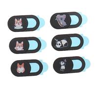 Homoyoyo Copri Webcam Scorrevole Per La Privacy Confezione Da 6 Copri Fotocamera Per Notebook Accessori Per Laptop Semplifica La Tua Vita Privata