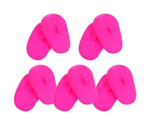 Homoyoyo Copriorecchie in Silicone per Tintura Chioma 10 Pezzi, Protezione Auricolare Riutilizzabile e Resistente al Calore, Paraorecchie Ergonomici Adatti a Tutti, per Salone e Uso