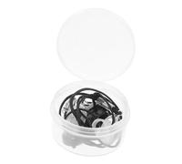 Homoyoyo Cordino Anti- per Amplificatore Acustico con Clip Sicurezza Resistente e Confortevole Design Minimalista Nero Orecchio Compatibile con Vari Apparecchi Acustici per Anziani