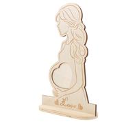 Homoyoyo Cornice in Legno per Foto Sonogramma Resistente e Pratica Idea Regalo per Future Mamme per Decorazione Camera e Soggiorno Conserva Dolci Ricordi del Primo Anno del Bebè