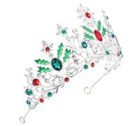 Homoyoyo Corona Barocca da Sposa con Strass Accessorio Capelli Leggero e Confortevole per Donne e Ragazze Adatta per Matrimoni e Feste di Compleanno Design da e Principessa