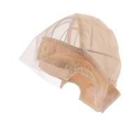 Homoyoyo Cuffia per Parrucca U-shape in Pizzo e Rete Mesh con Fascia Regolabile Cuffia Elastica in Tessuto Morbido per Acconciature e Realizzazione Parrucche Accessorio Riutilizzabile per